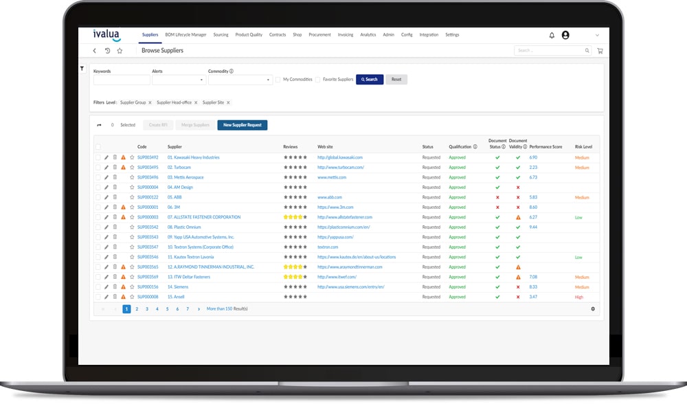 Repositorio de proveedores