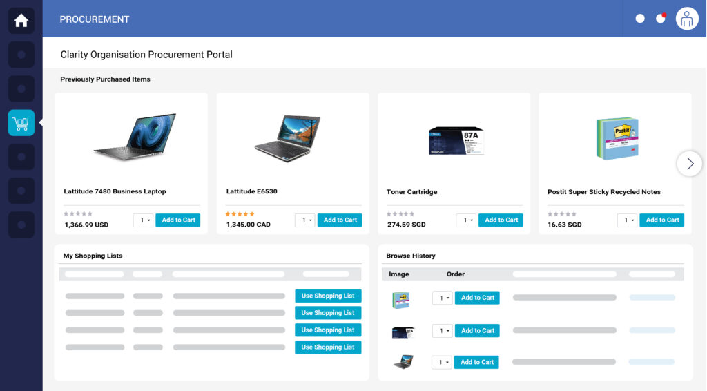 Office supply procurement