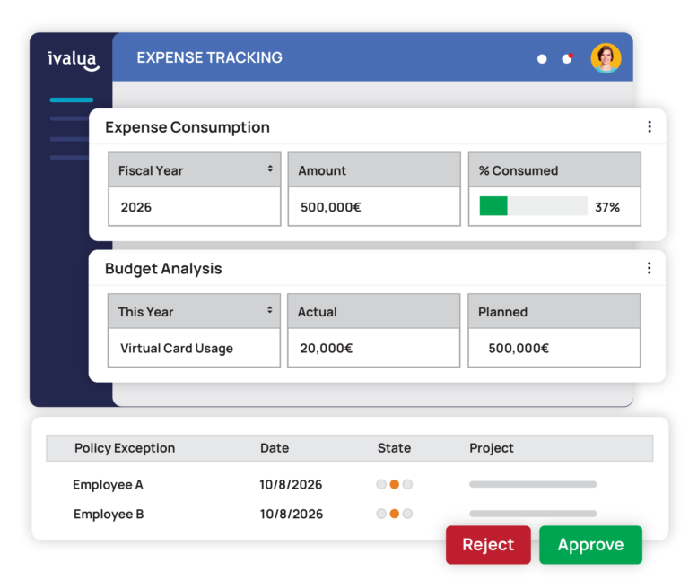Expense Management Software | Ivalua